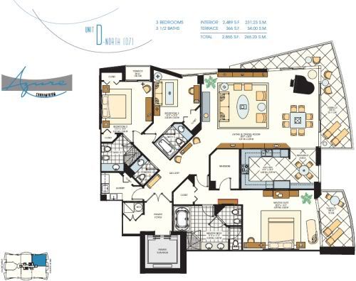 Azure 307 floor plan