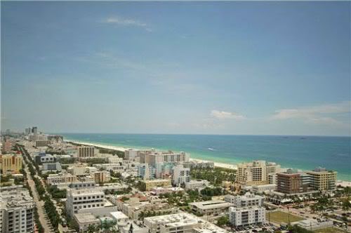 View from Apogee South Beach penthouse