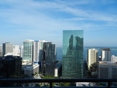 east view at Infinity at Brickell