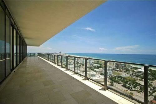 penthouse view and terraces