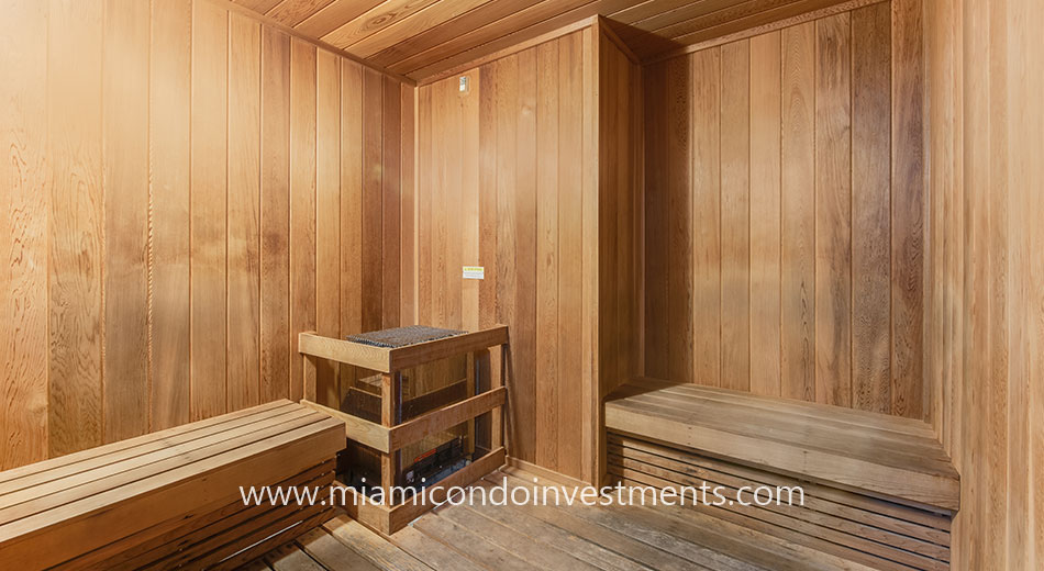 co-ed sauna at Centro