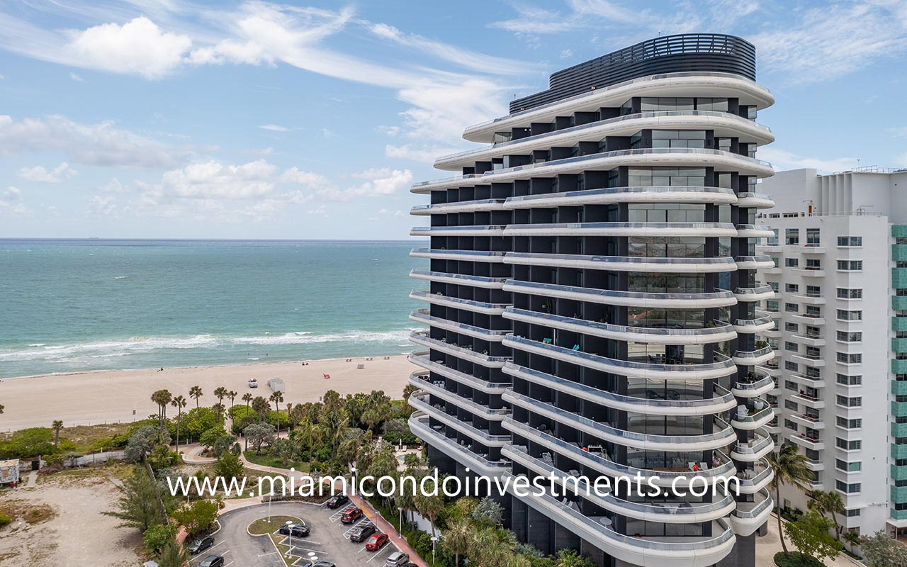 ocean views from Faena House condominium