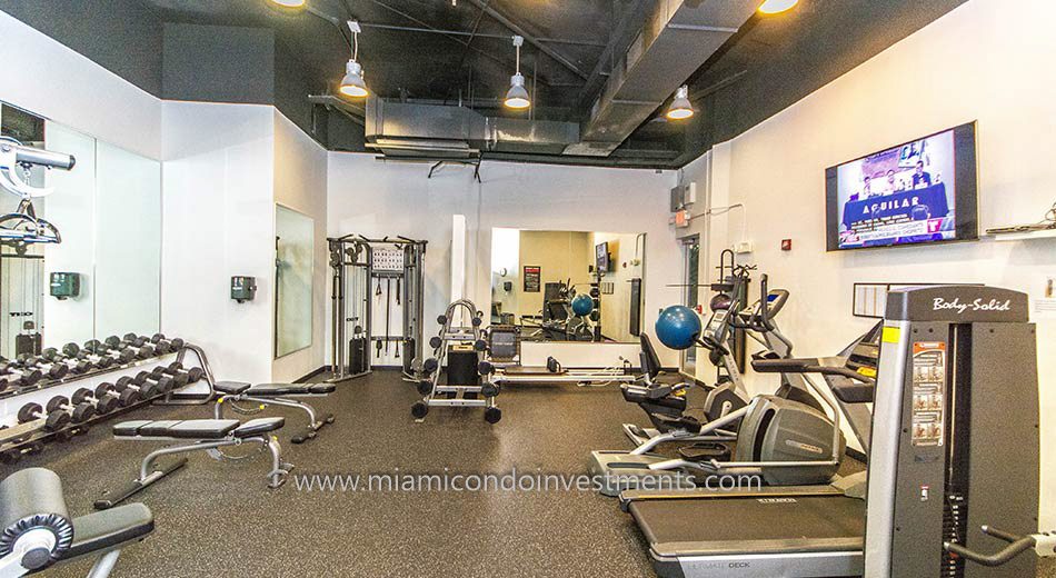 south beach condos gym