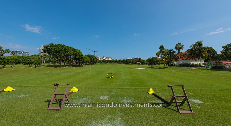 Fisher Island golf driving range