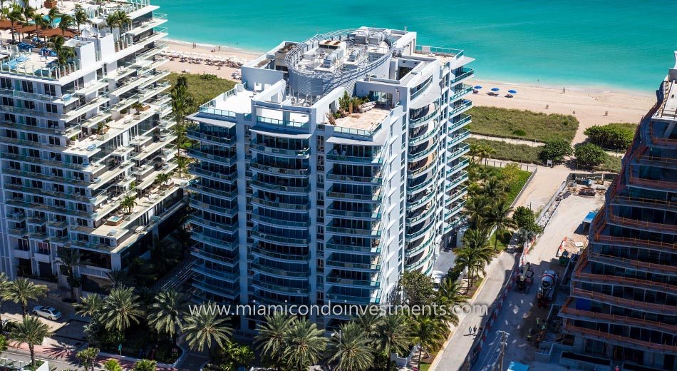 Azure condominiums in Surfside Florida