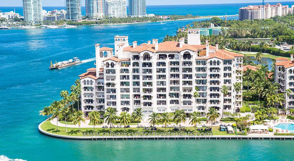 Bayview condos on Fisher Island