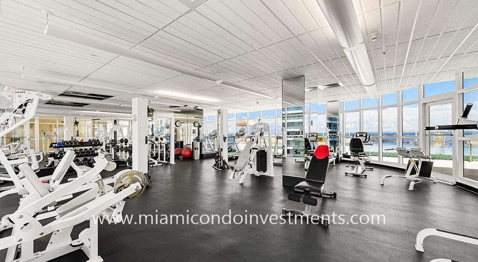 Emerald at Brickell fitness center