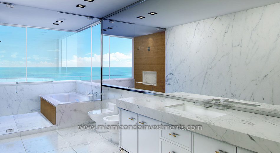 Fendi Chateau Residences master bath