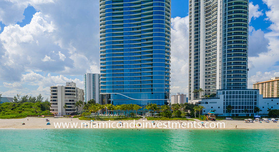 Ritz-Carlton Sunny Isles oceanfront condo building