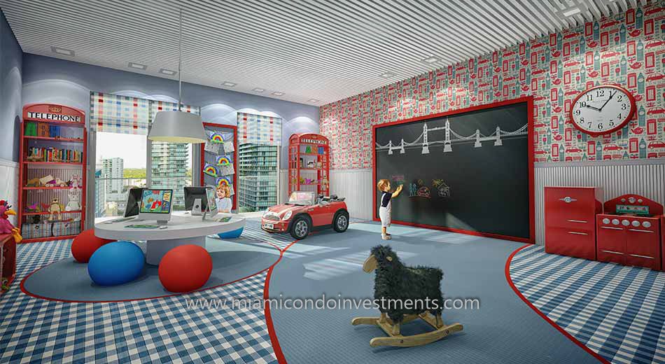 Children's Playroom at The Bond