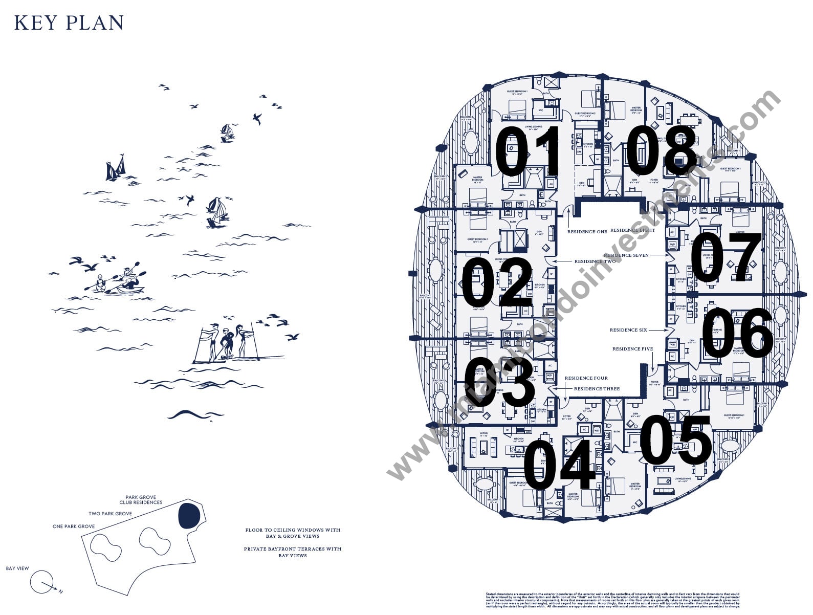 Club Residences site plan