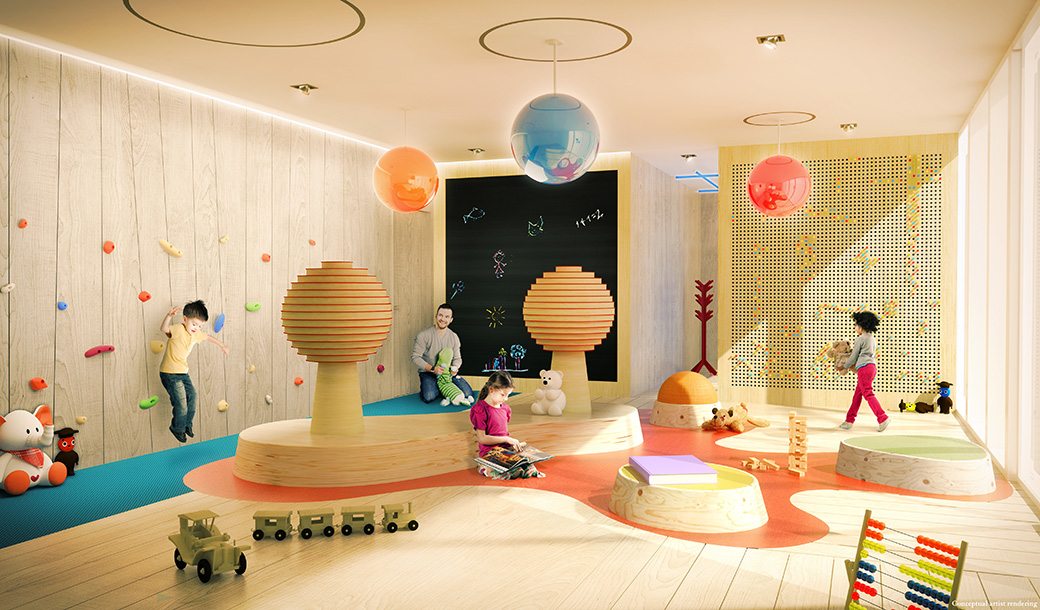 Brickell Flatiron 25 Children's Playroom