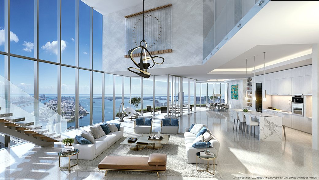 Paramount Miami Worldcenter Duplex Penthouse