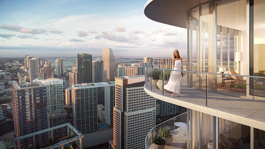 SLS Lux Penthouse Balcony