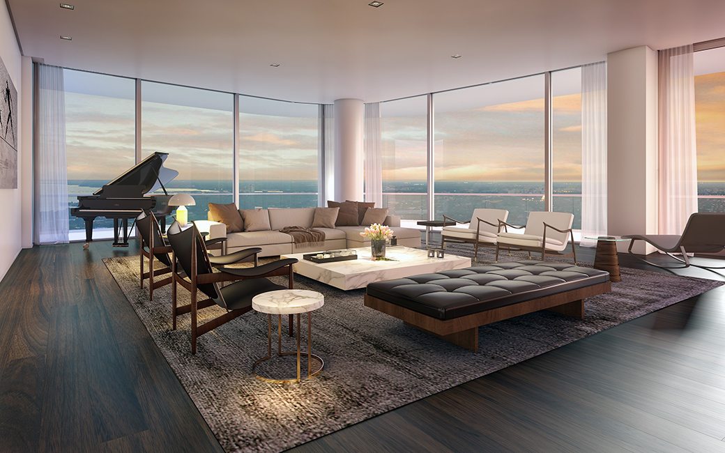 SLS Lux Penthouse Living Room I