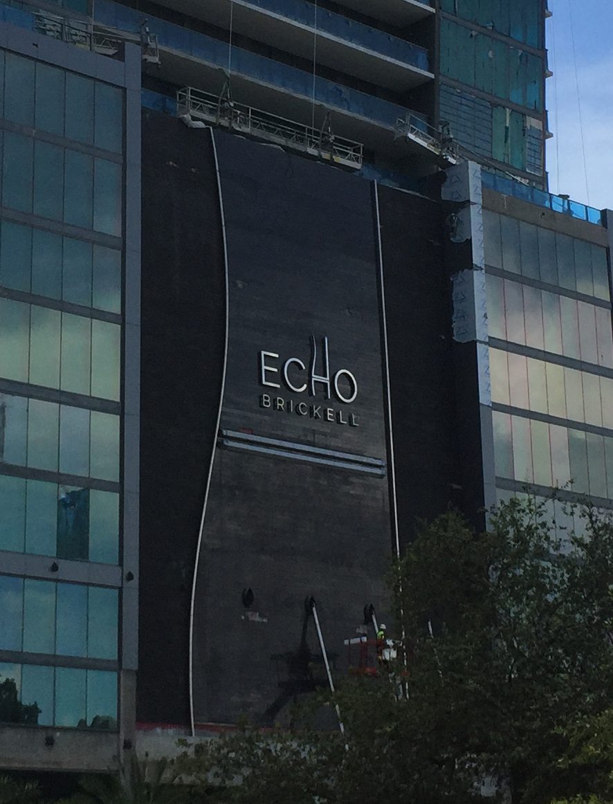 ECHO Brickell Sign