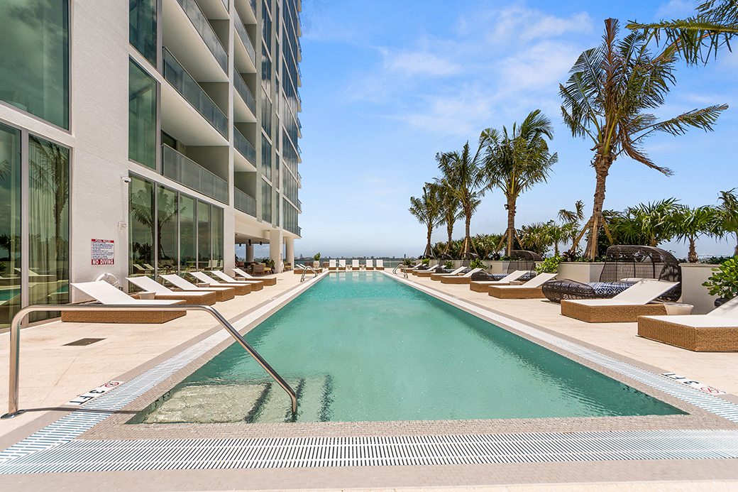 Biscayne Beach 6th floor pool view 2