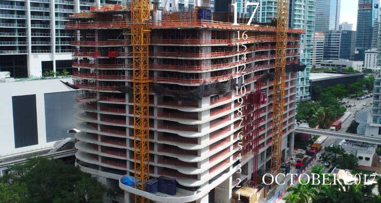 Brickell Flatiron construction update