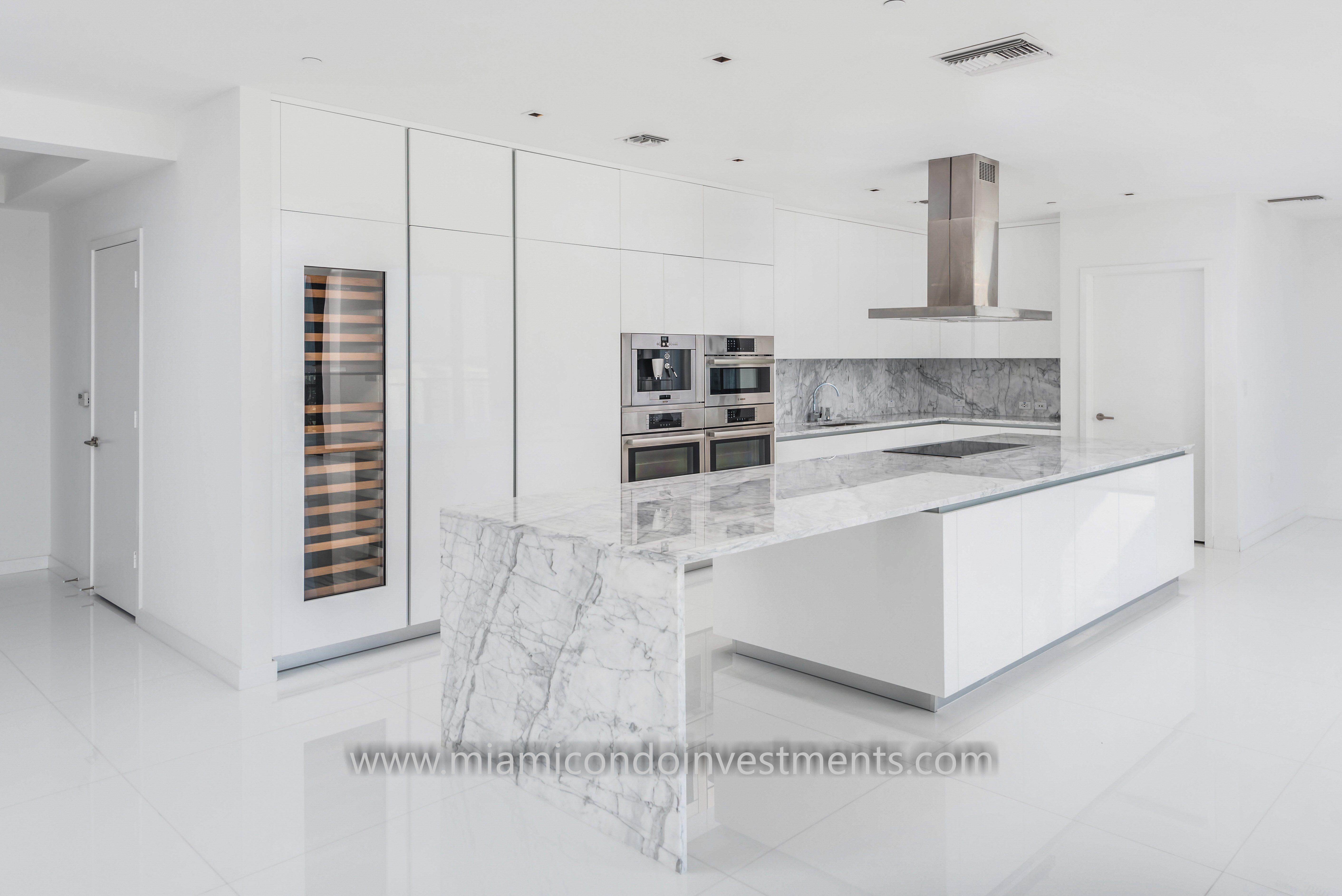 Reach Penthouse Brickell City Centre Kitchen Finishes