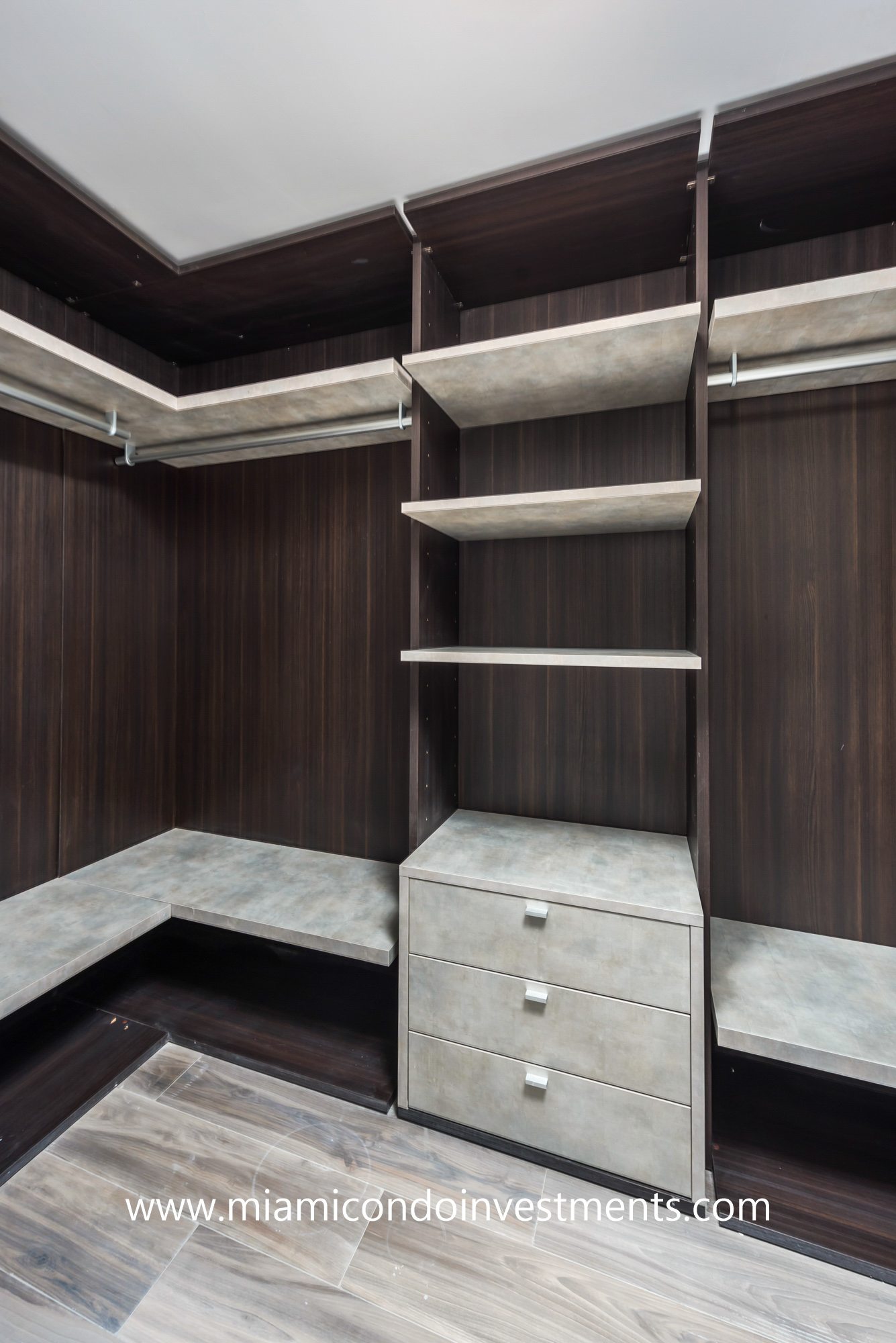 SLS Lux walk-in closet