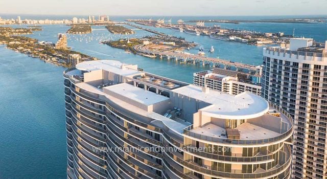 Aria on the Bay aerial photo