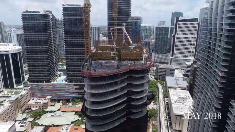 Brickell Flatiron construction update