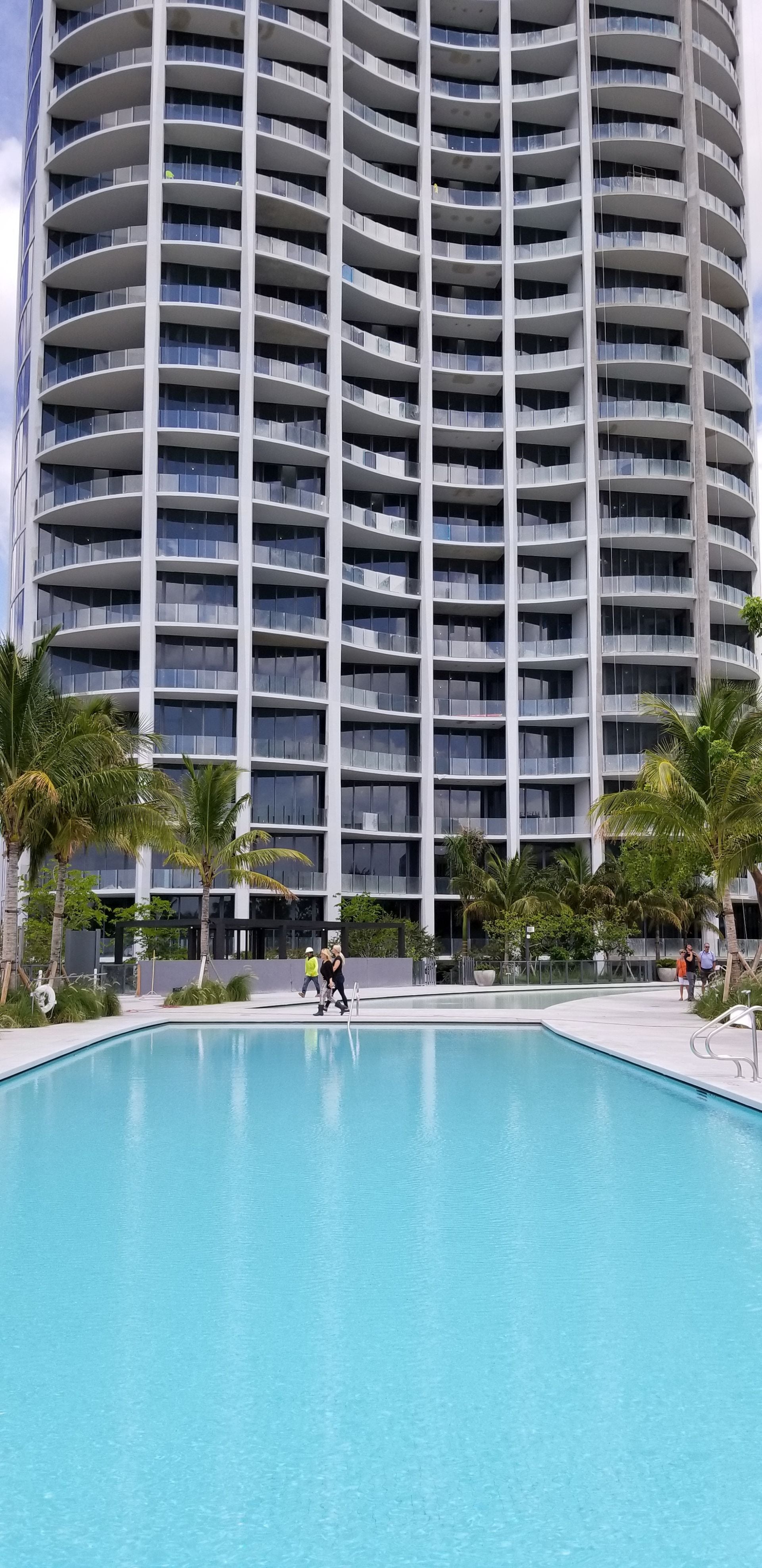 pool deck at Park Grove