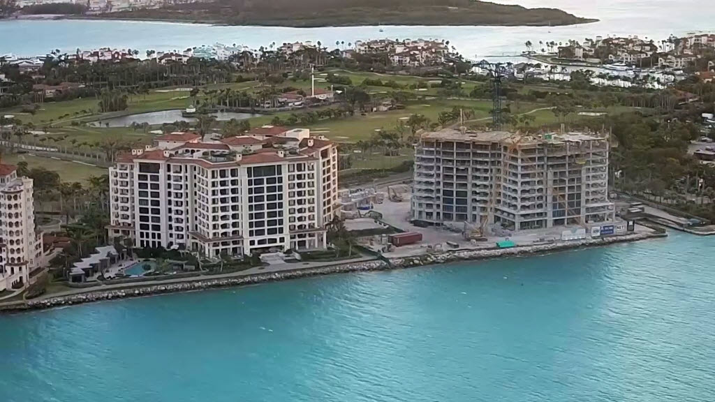 Fisher Island's Palazzo Della Luna tops off