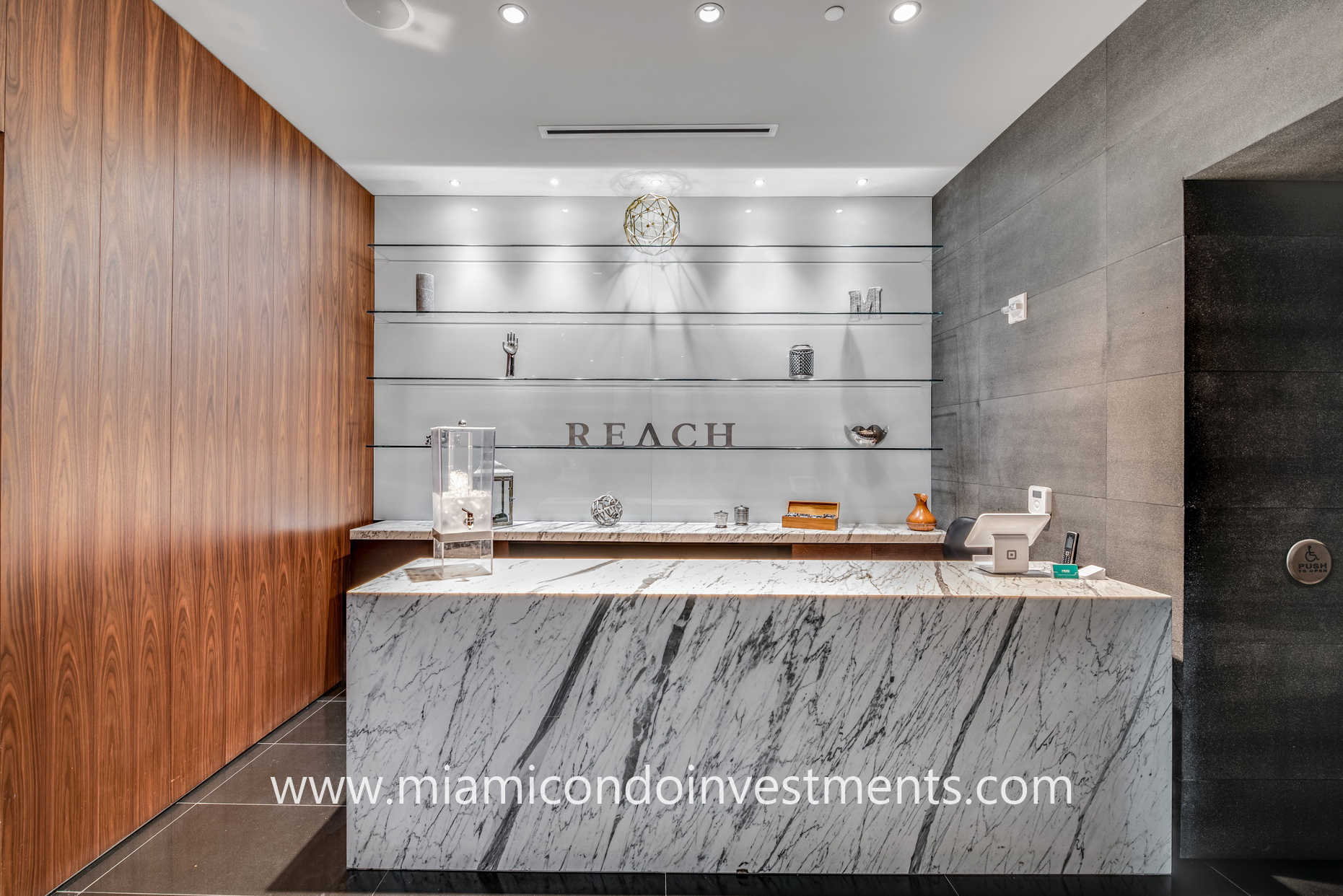 full-service spa at Reach Brickell City Centre