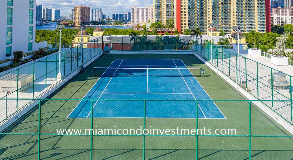 400 sunny isles tennis court