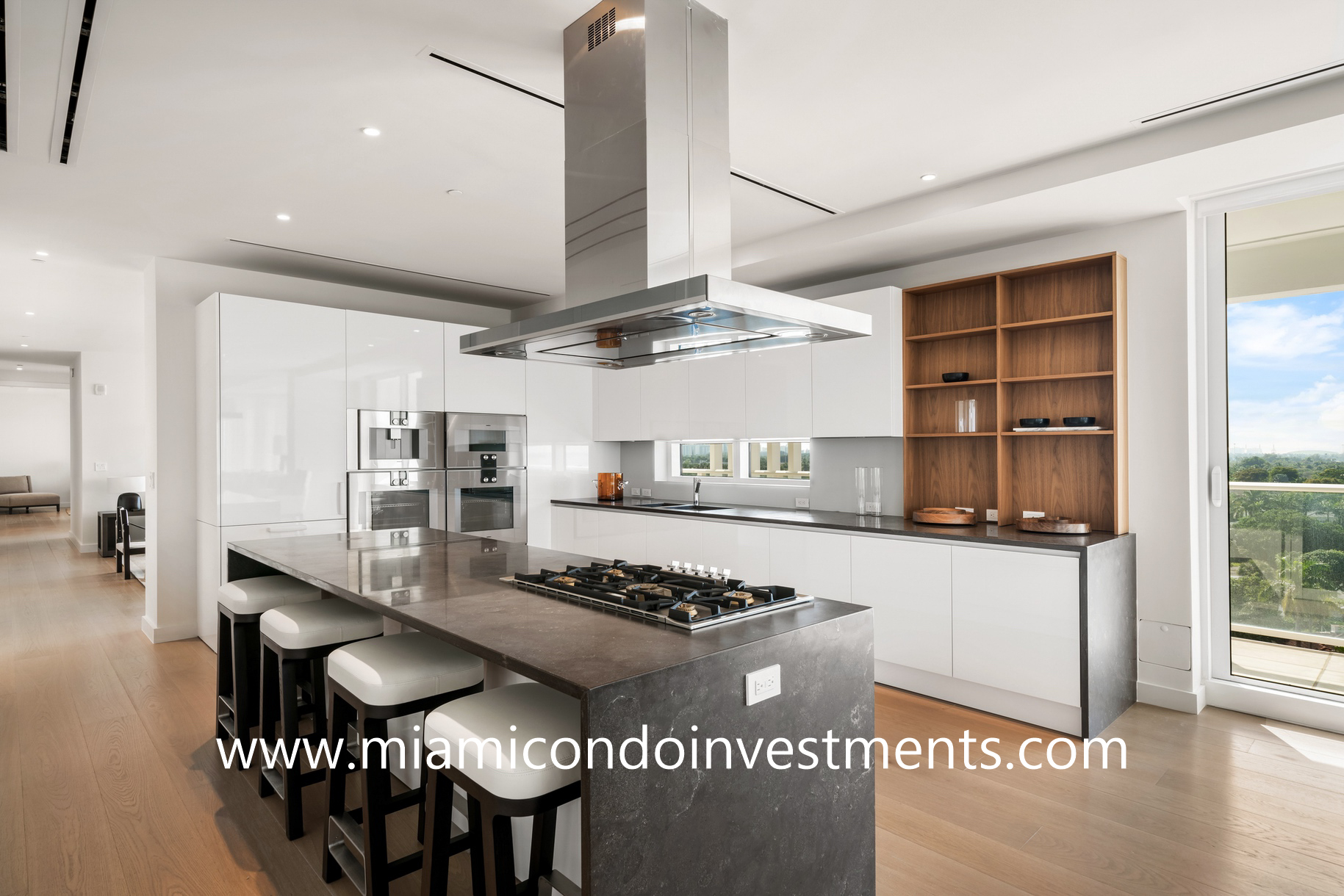 kitchen with gas stove top