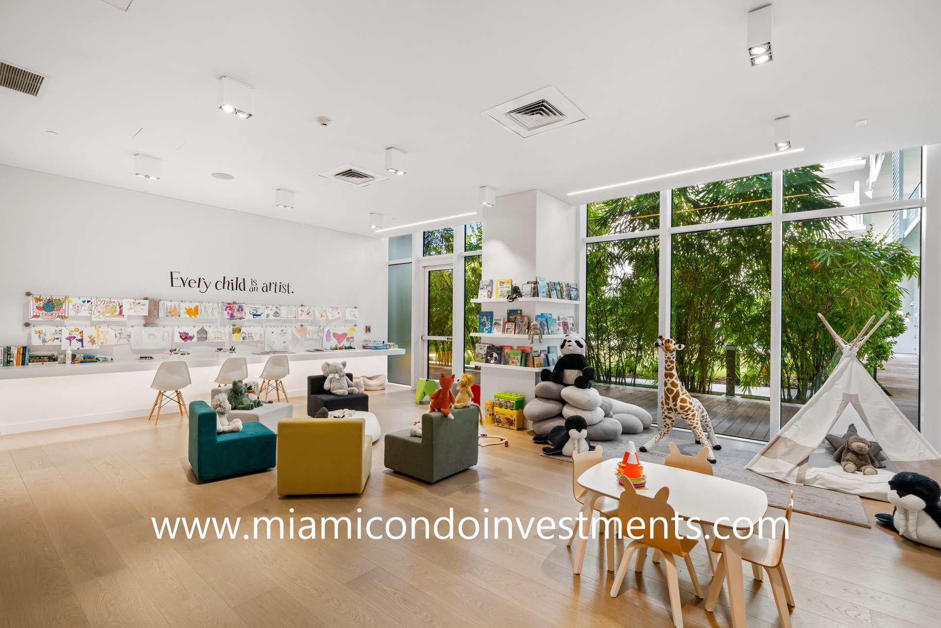 Kids' room at The Ritz-Carlton Residences Miami Beach