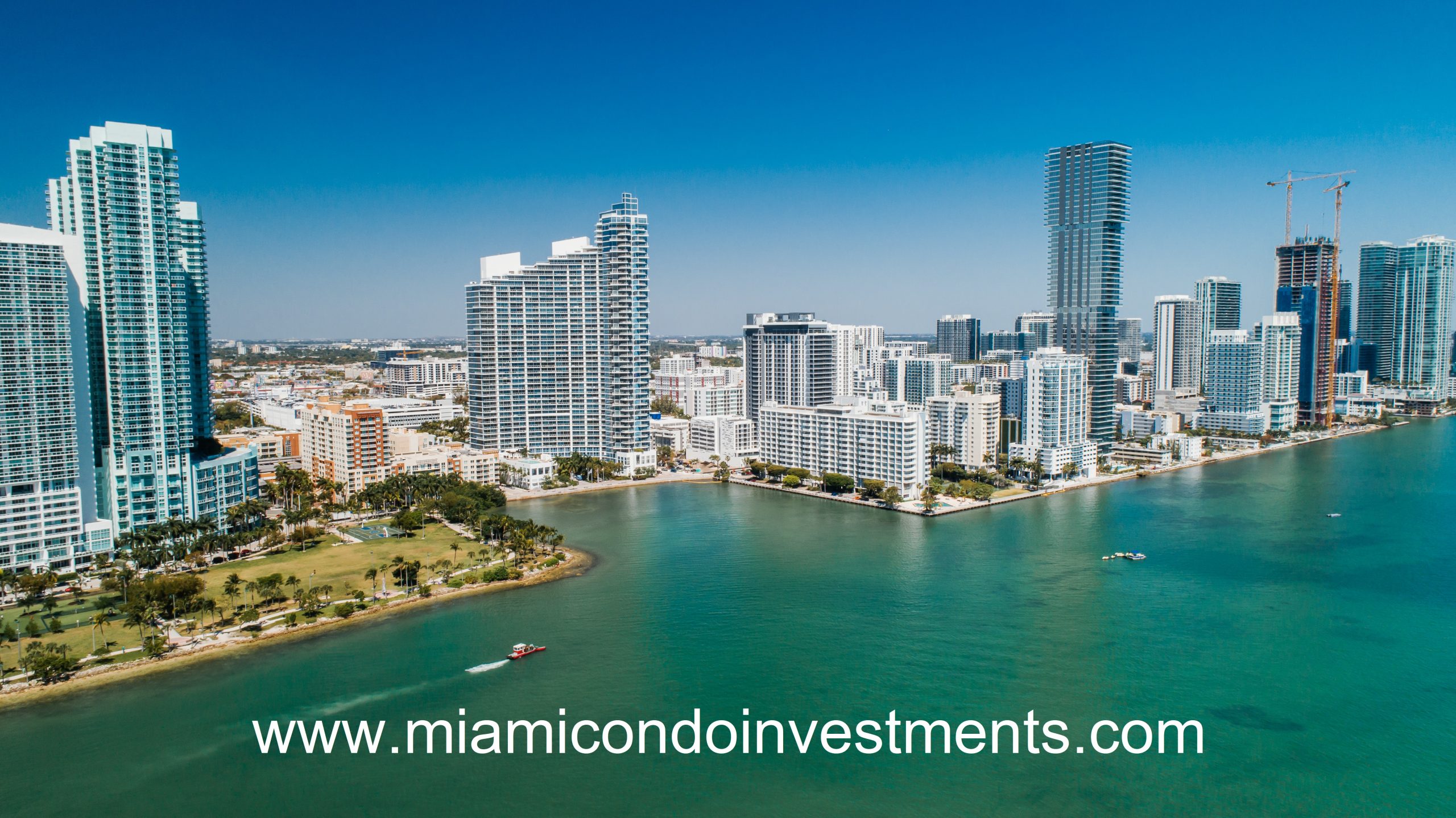 Modera Biscayne Bay Tower View from Biscayne Bay