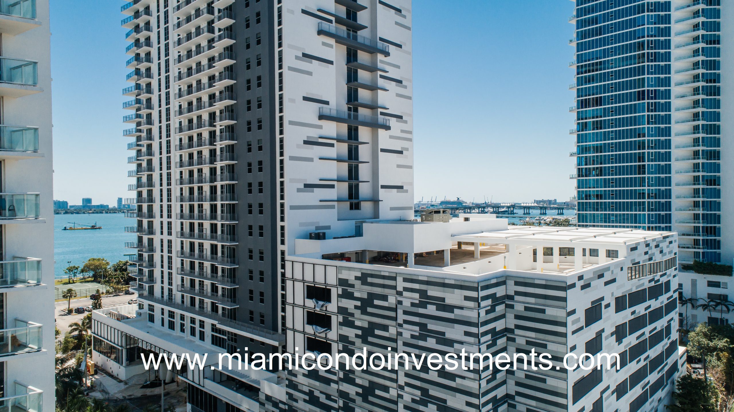 Modera Biscayne Bay Garage View