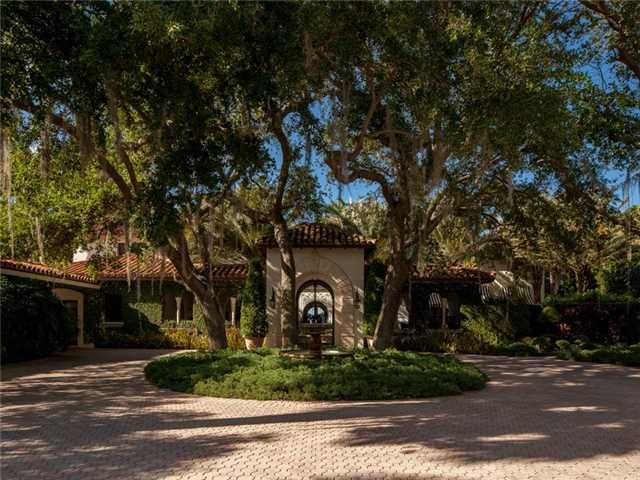 Exterior of Waterfront Mansion on Venetian Islands