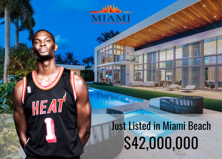 Chris Bosh's Previous Miami Beach Mansion