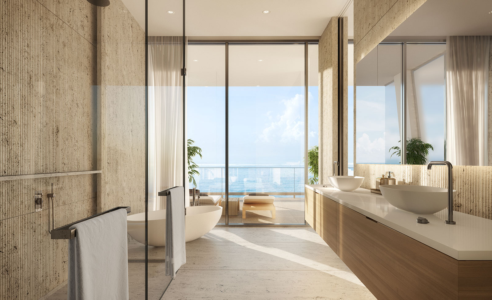 Vita Residences Bathroom Rendering