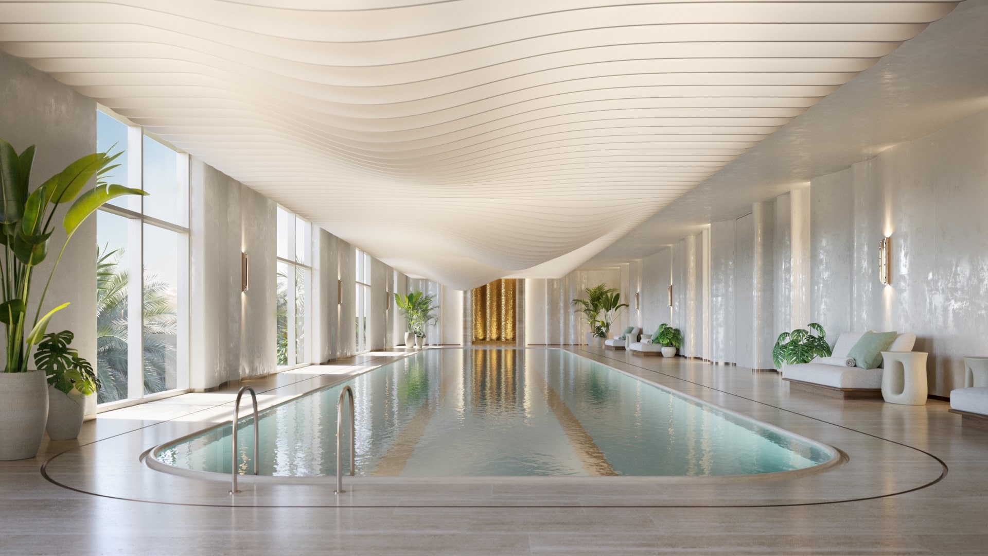 St Regis Residences Miami Indoor Pool