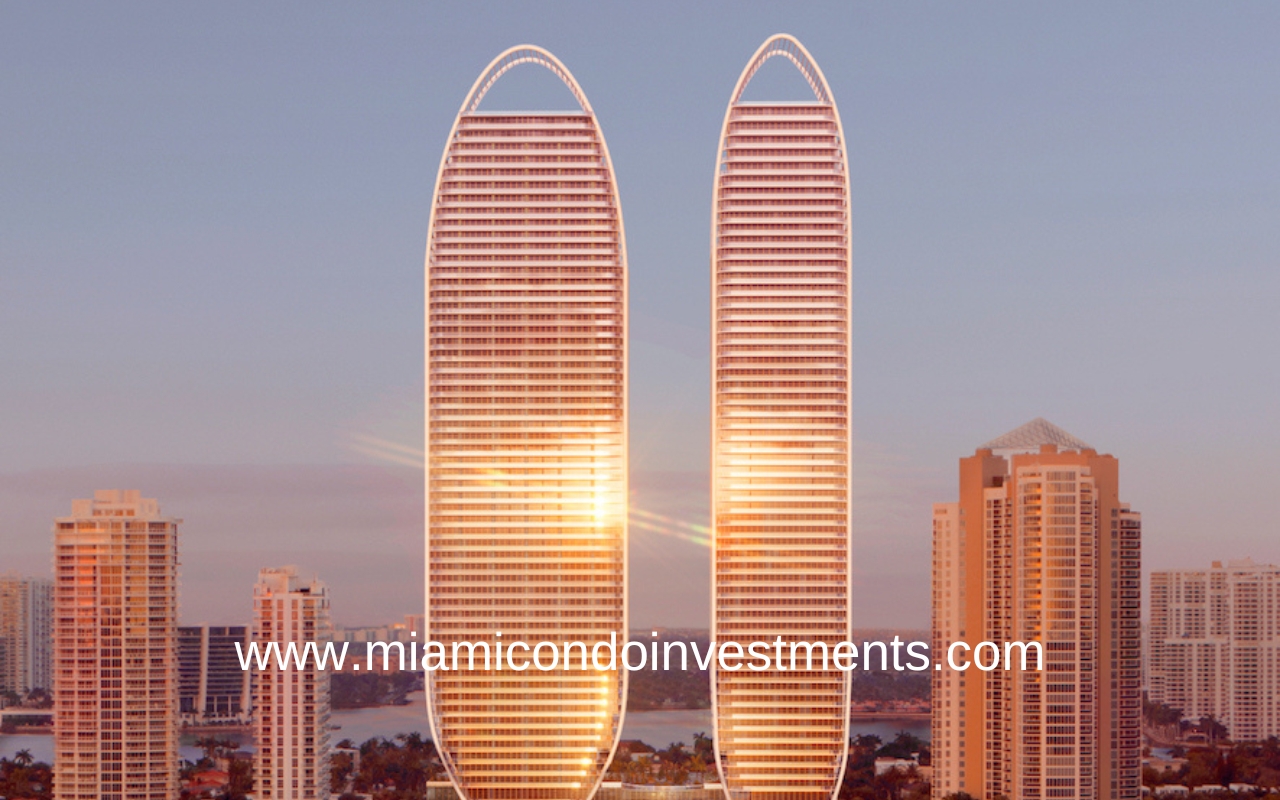 St. Regis Residences Sunny Isles Beach Tower Rendering