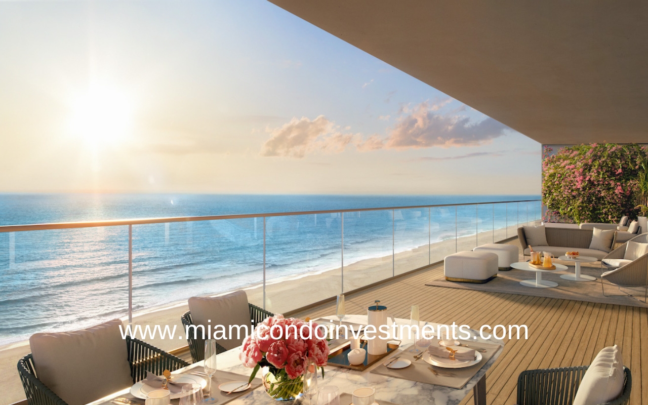 St. Regis Residences Sunny Isles Beach Balcony View