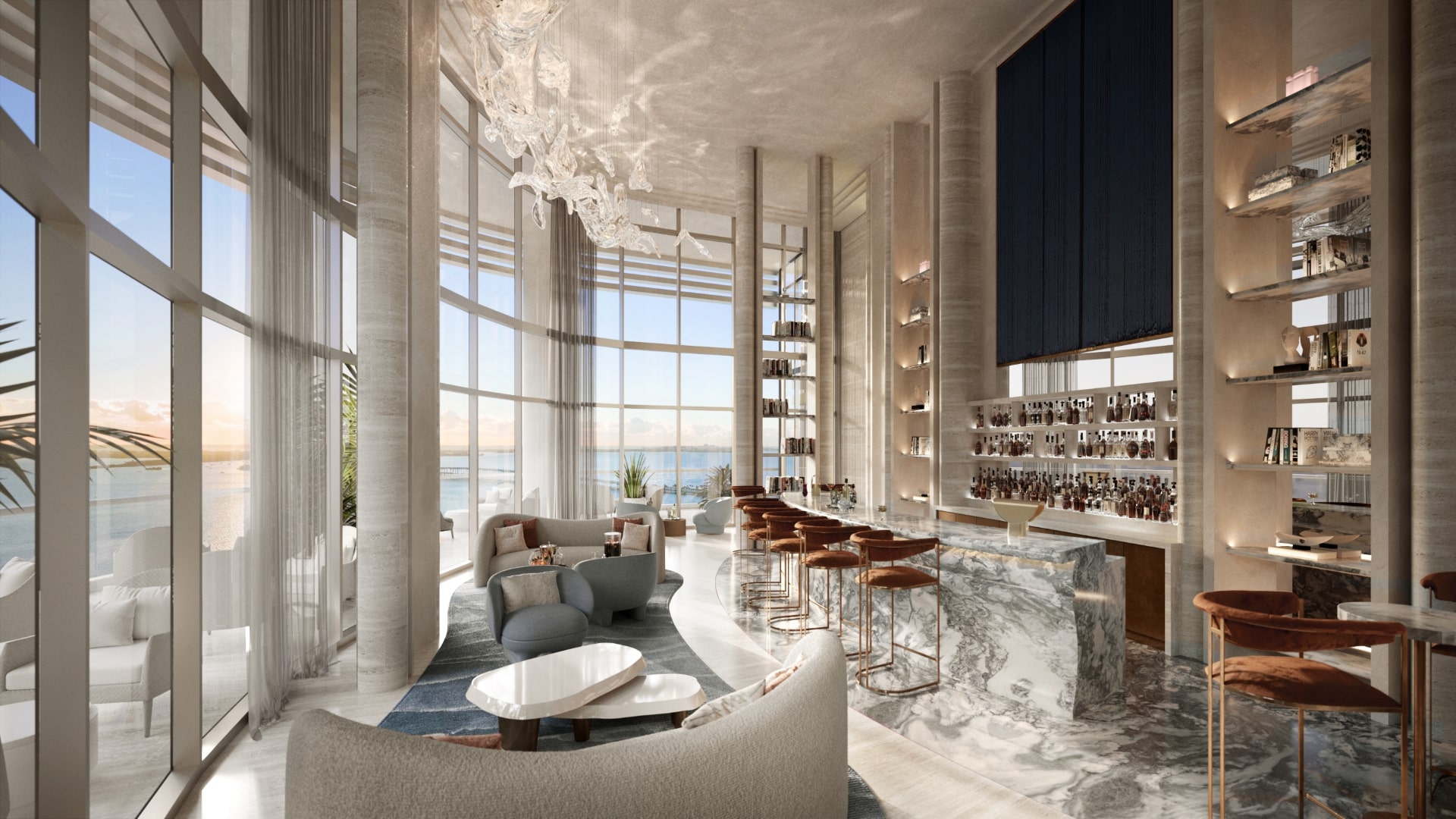 St Regis Residences Miami Bar