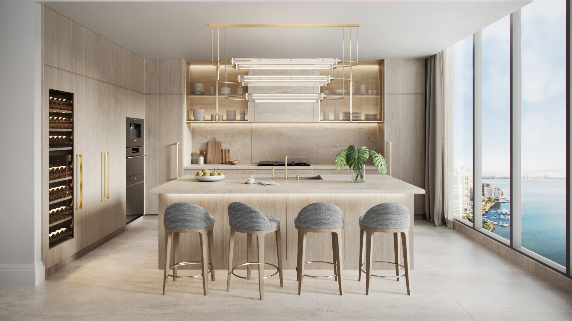 St Regis Residences Miami Kitchen