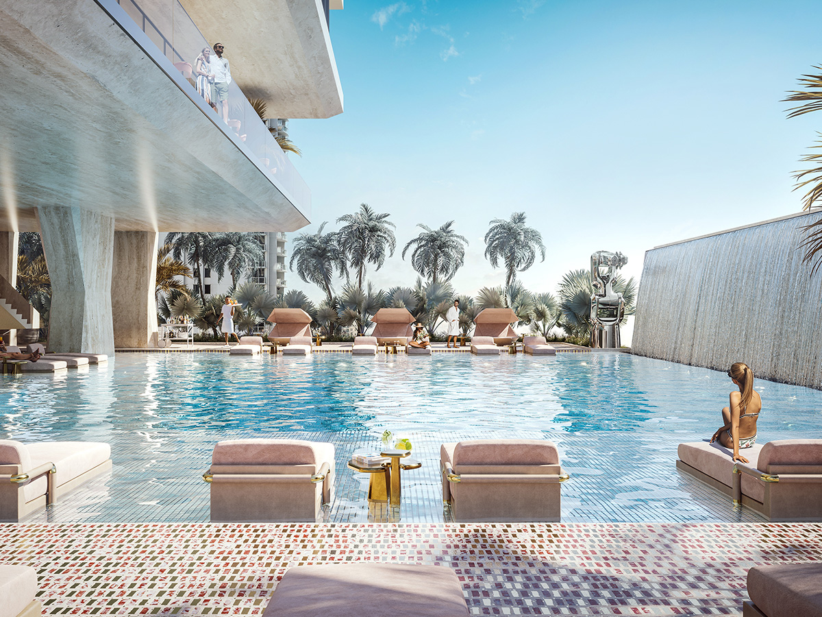 Major Residences Miami Pool Deck