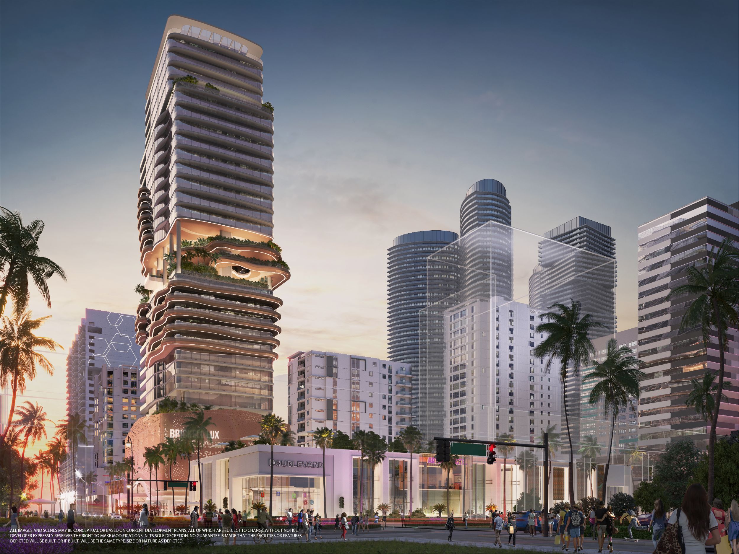 Menesse International Proposes Tower in Brickell