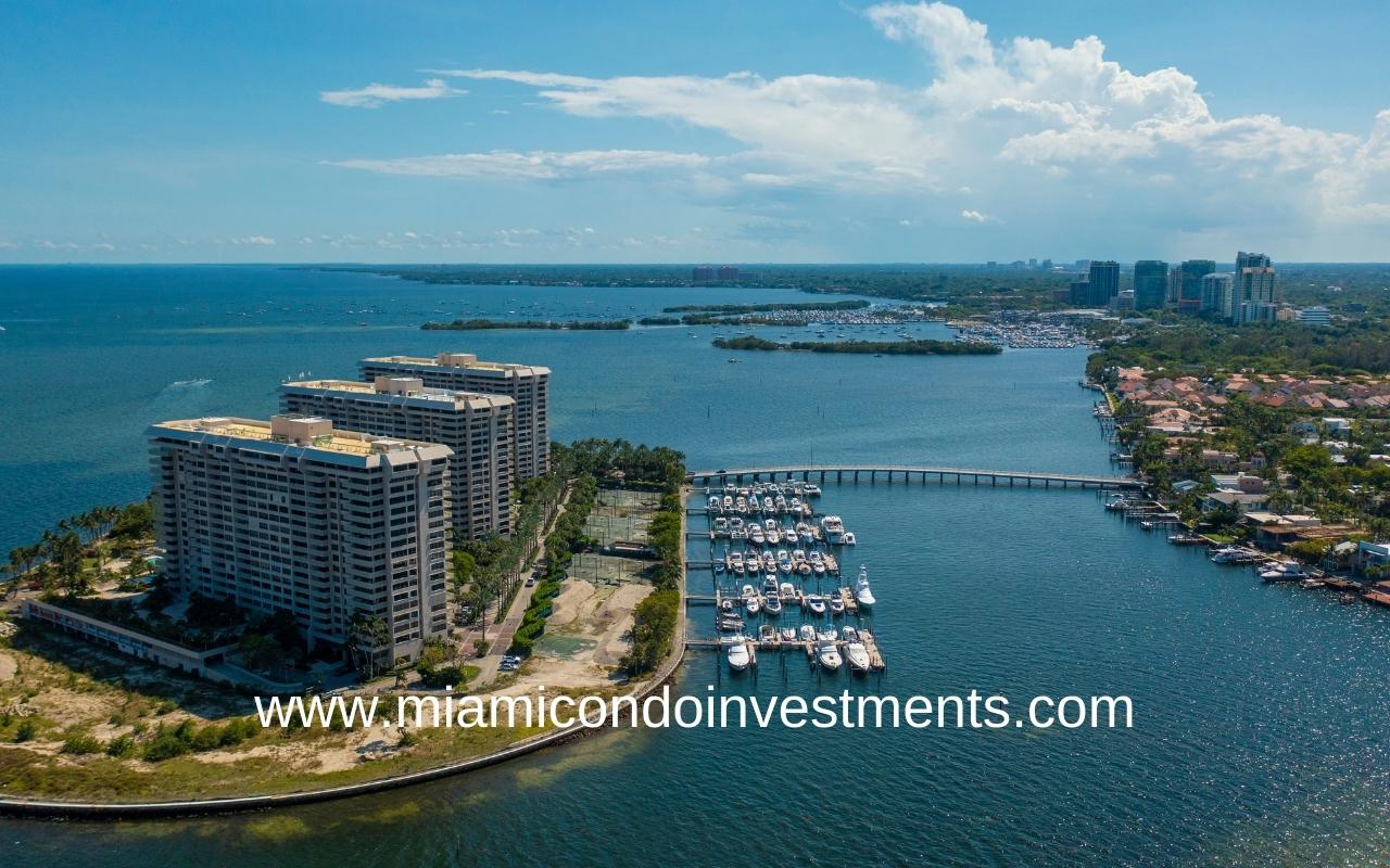 Three Grove Isles Condos Bay and Ocean Views