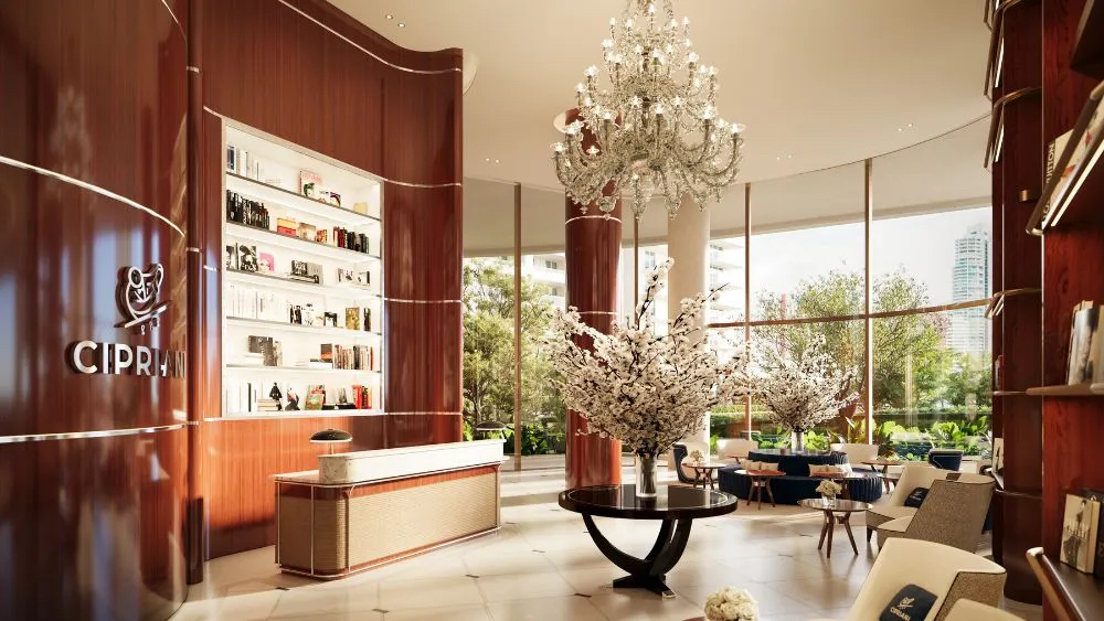 Interior Renderings Revealed for Cipriani Residences Miami