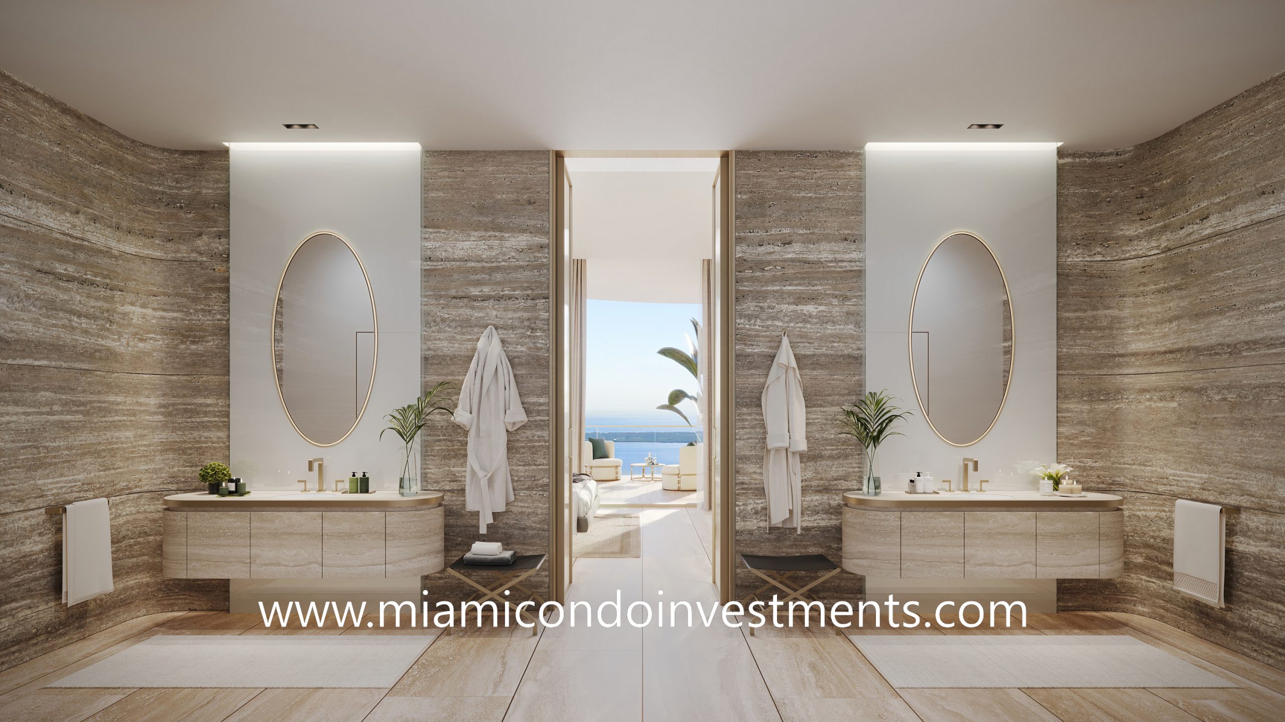 1428 Brickell master bath