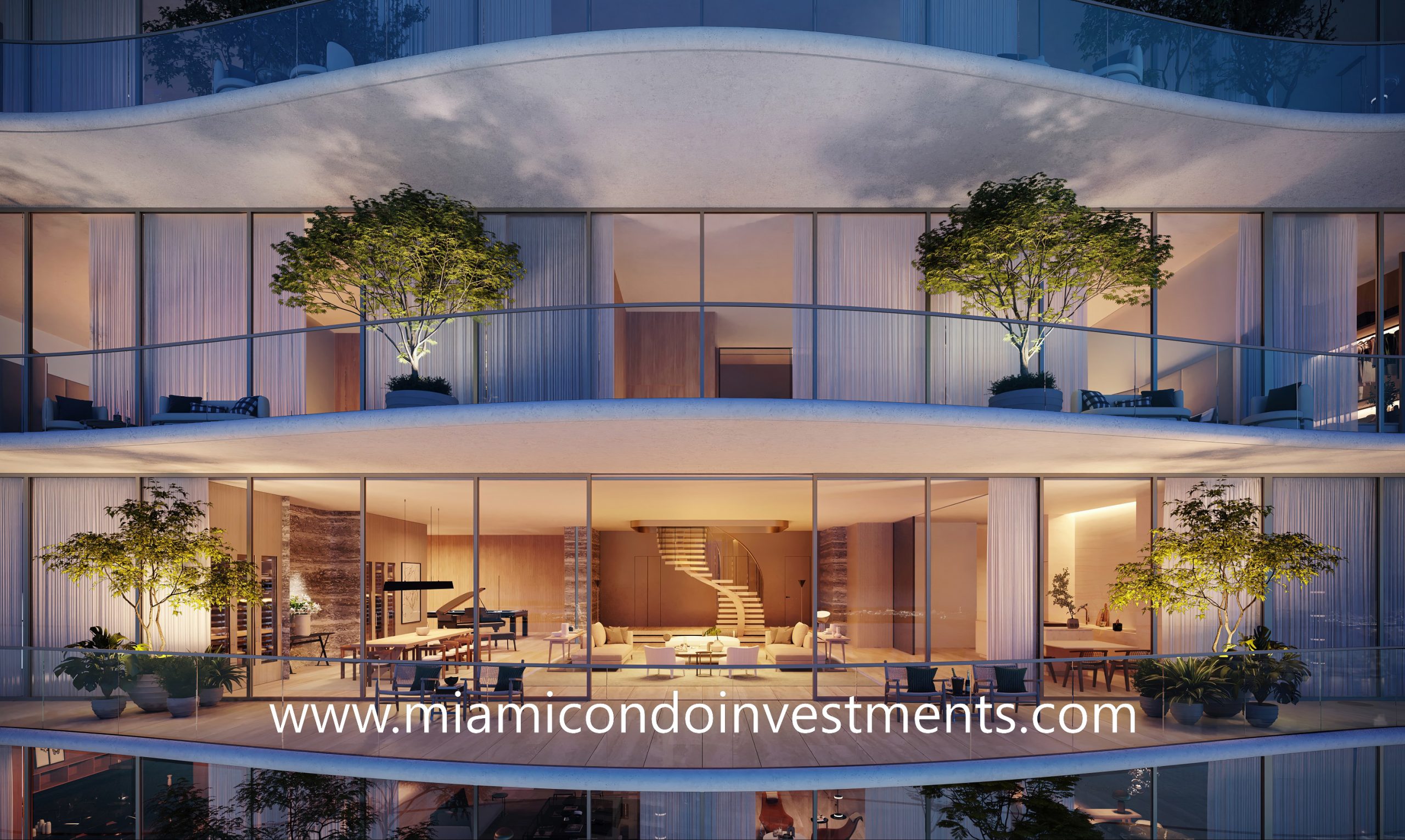 1428 Brickell duplex residence