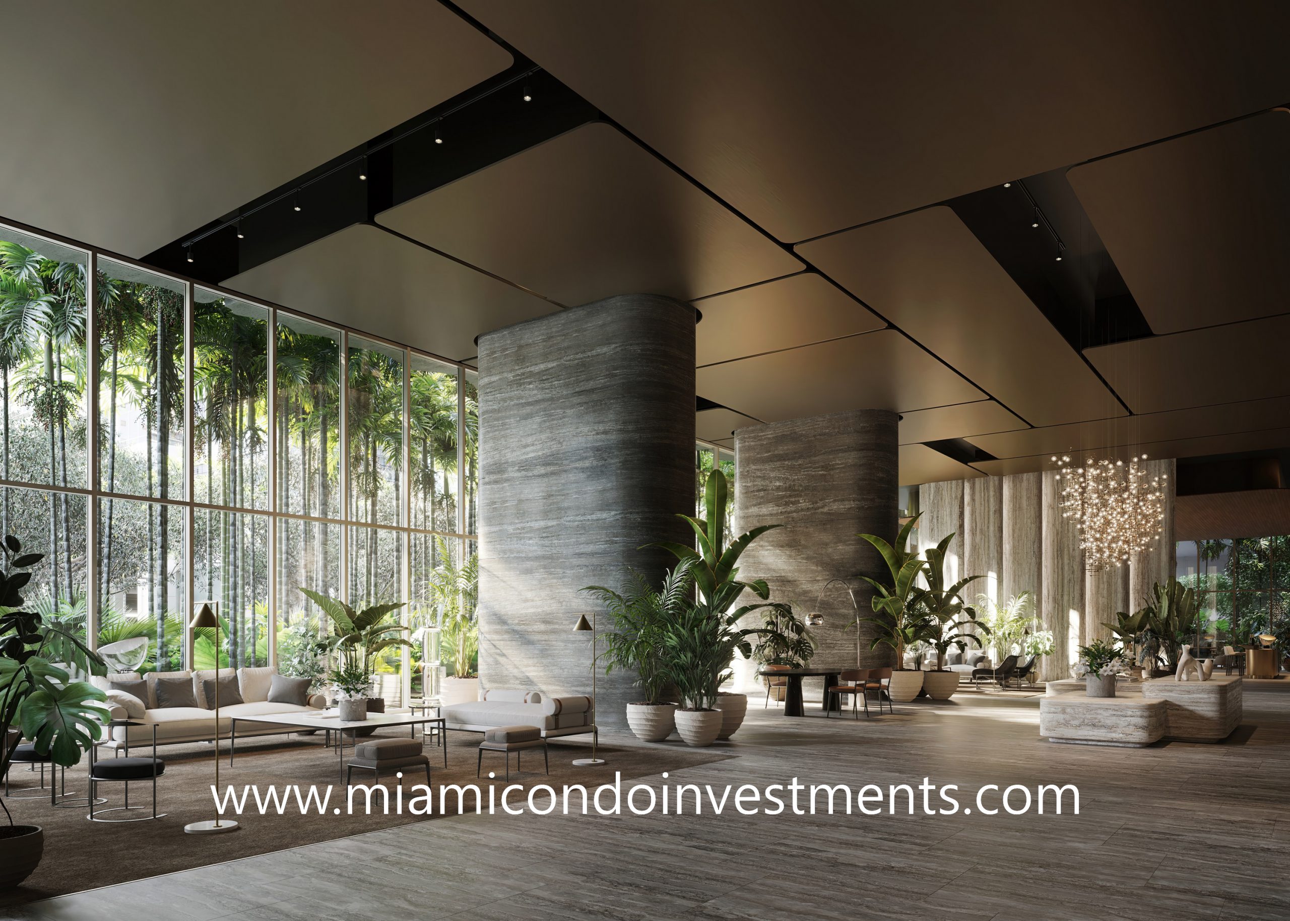 1428 Brickell lobby