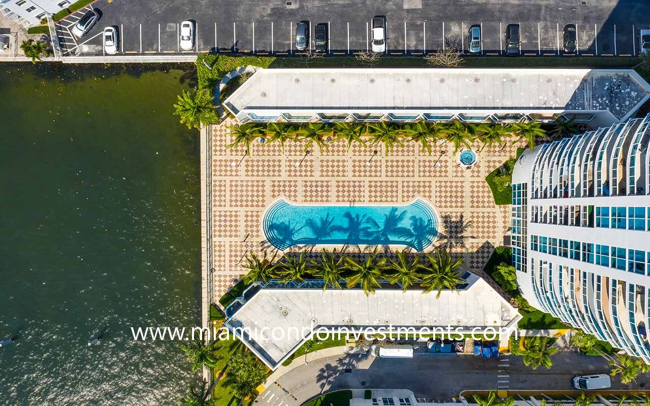 Penthouse View at Ocean Marine Yacht Club Pool Deck